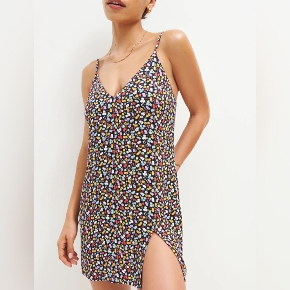 NWT Reformation Floral Mini Dress